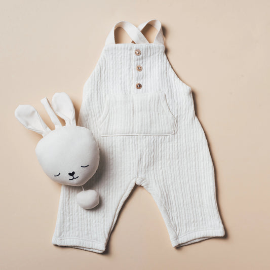 White Knit Baby Set