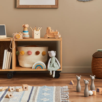 Kids Storage Unit with Wheels