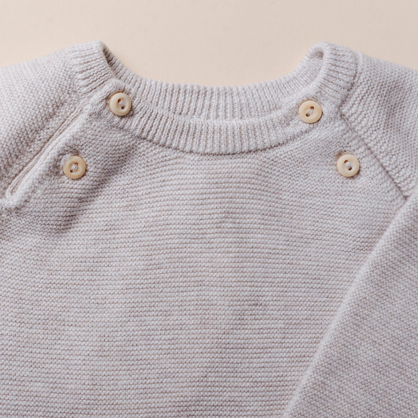 Two-Tone Baby Sweater
